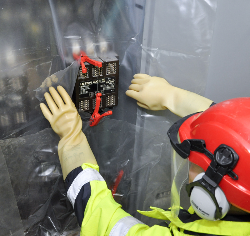 arbete med spänning